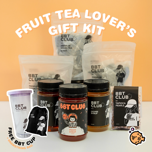 Fruit Tea Lover's Gift Kit with FREE cup (Top 3 Sellers)
