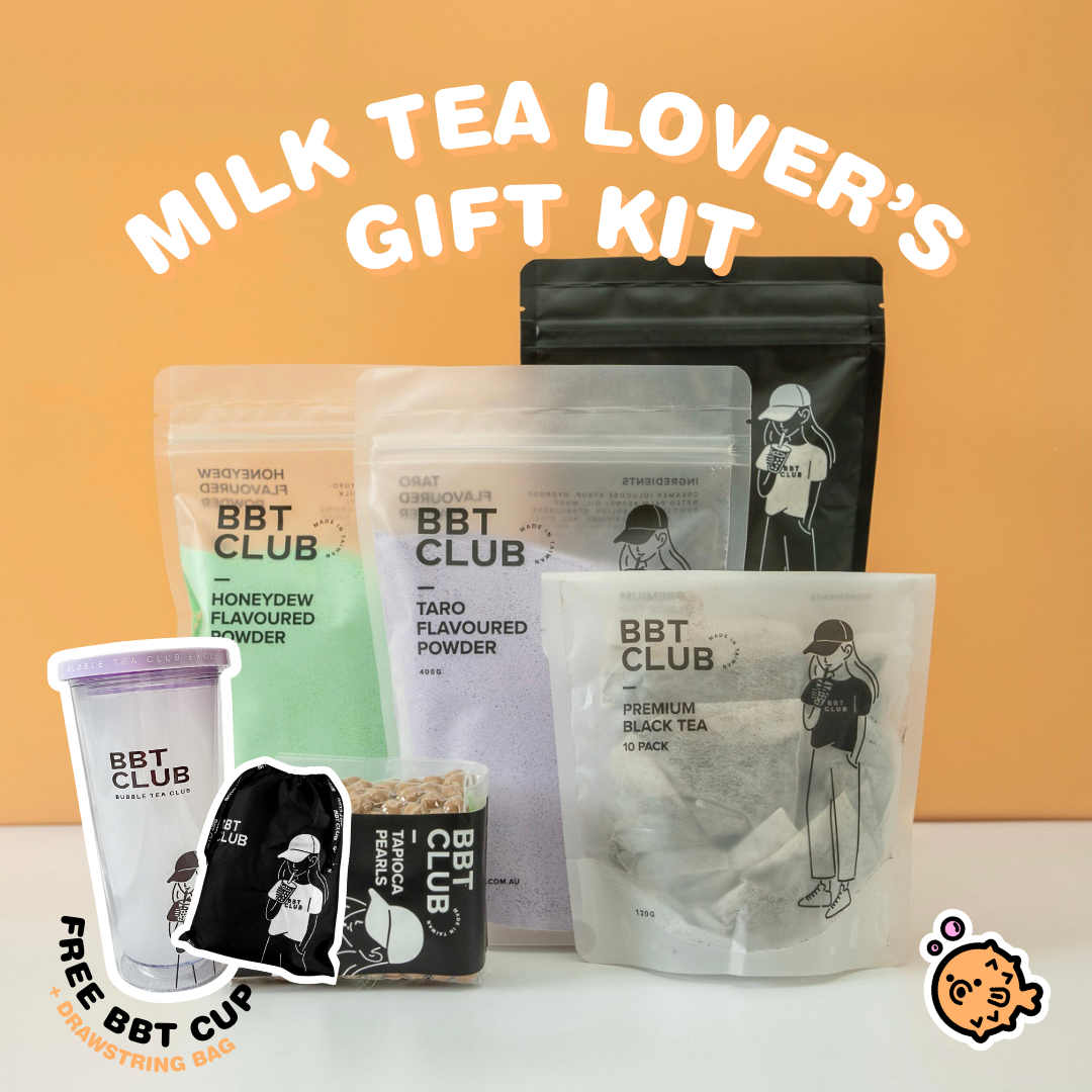 Milk Tea Lover's Gift Kit with FREE cup (Top 3 Sellers)
