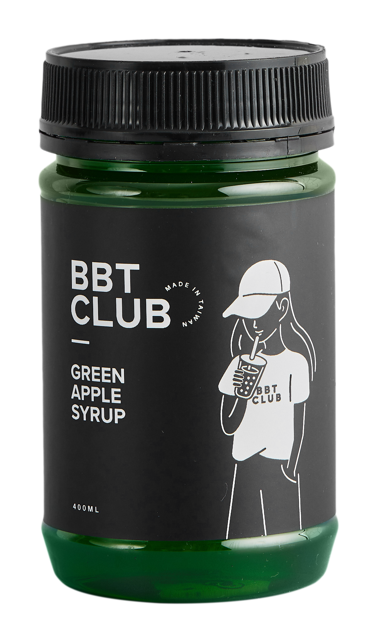 Green Apple Bubble Tea Syrup 400ml