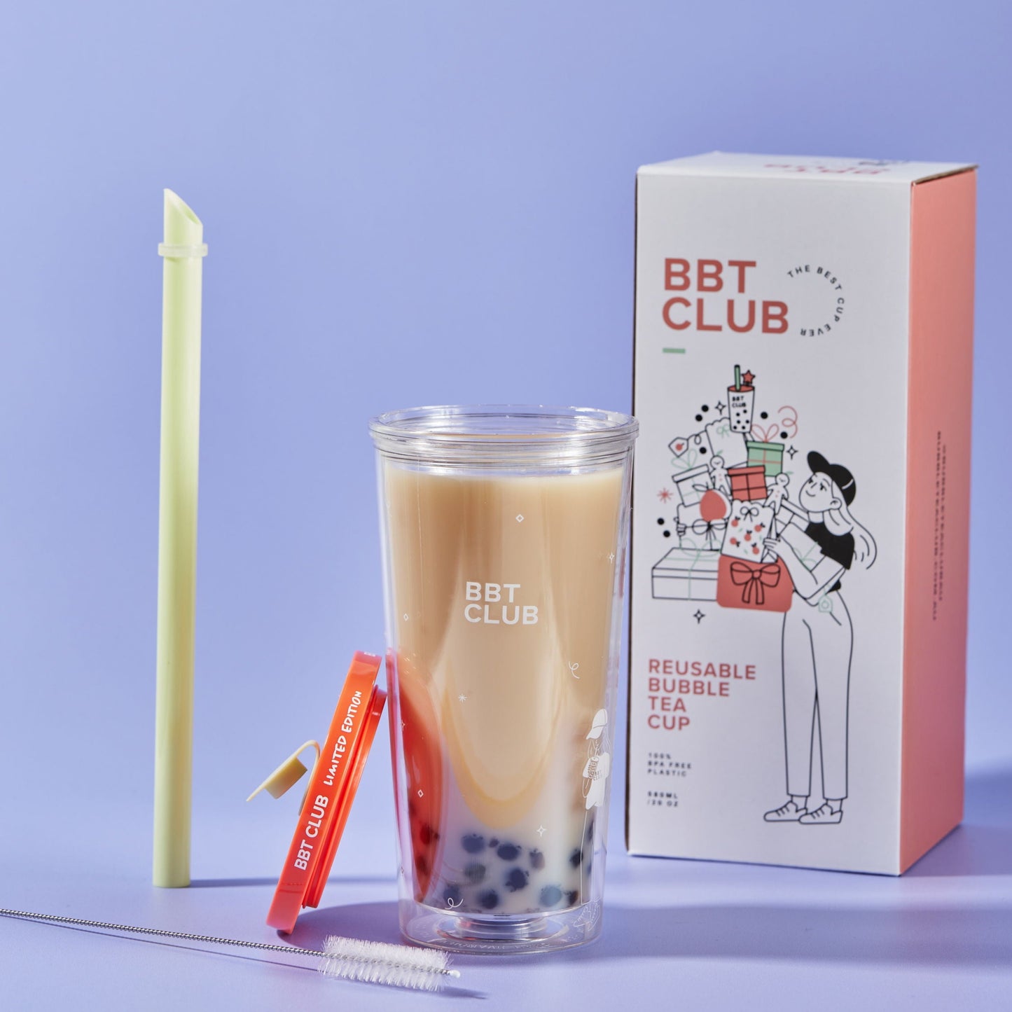 Limited Edition Summer Reusable Bubble Tea Cup